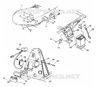 ELEKTRIC/RÜCKLICHT ASSEMBLY 4X4 250 W938127 (4924042404033A)