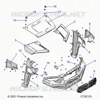 HAUBE, AND FRONT FENDERS