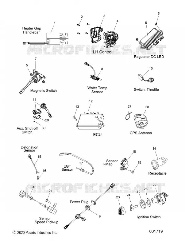 ELEKTRIC, SWITCHES, SENSORS AND COMPONENTS