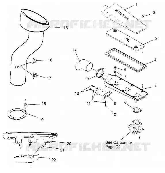 AIR VENT SL 650 STD B954358 (4932923292B006)