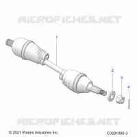 DRIVE TRAIN, HALF HINTERWELLE