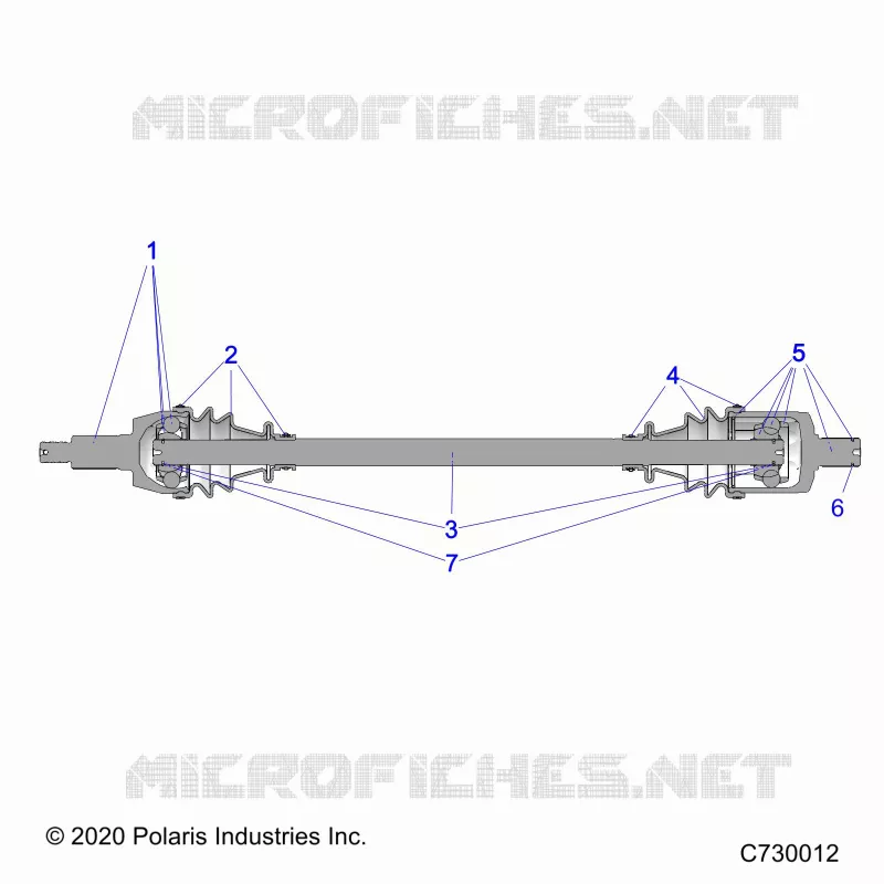 ANTRIEB, FRONT HALF SHAFT