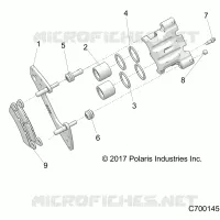 BRAKES, HINTERSATTELS