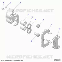 BRAKES, HINTERSATTELS