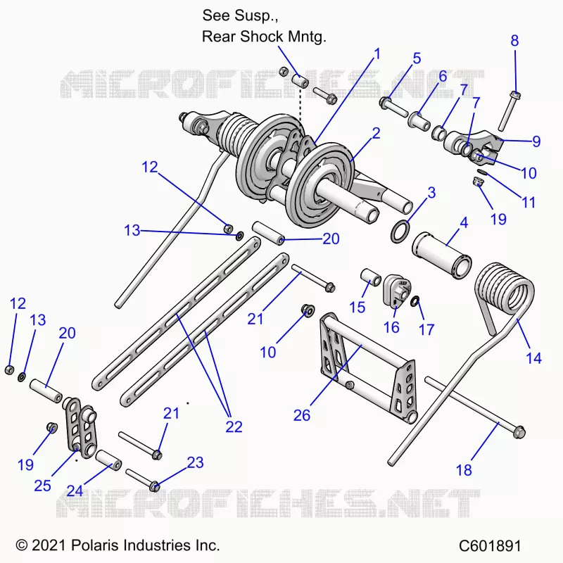 SUSPENSION, HINTER DREHMOMENTARM