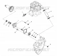 WASSERPUMPE Scrambler W957840 (4935823582D001)