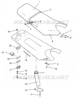 SITZ ASSEMBLY SLX 780 B954287 (4933953395A011)
