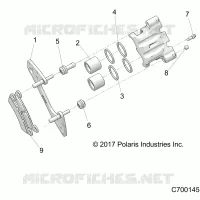 HINTERBREMSE CALIPER