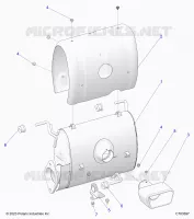 ENGINE, ABGASSYSTEM, SILENCER AND RELATED