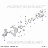 VORDERBREMSE CALIPER