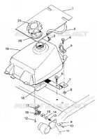 TANK ASSEMBLY 4X4 350L S938139 (4924342434007A)