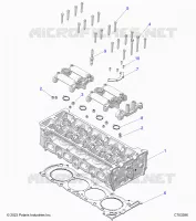 ENGINE, ZYLINDERKOPF