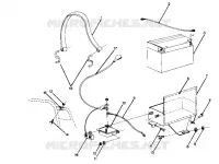 ELECTRIC START COMPONENTS Trail ES and Deluxe (4914161416023A)