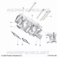 ENGINE, DROSSELKLAPPENGEHÃ„USE