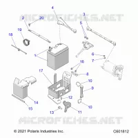 ELEKTRIC, BATTERY BOX  ASM.
