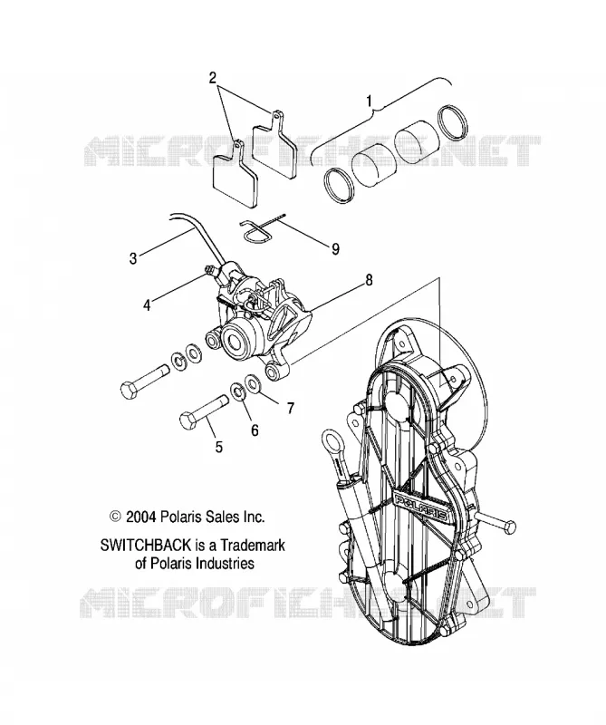 BREMSE CALIPER MOUNTING