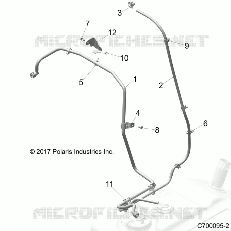 BODY, TREIBSTOFF LINE