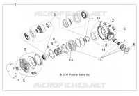 ANTRIEB, FRONT GETRIEBEGEHÄUSE INTERNALS
