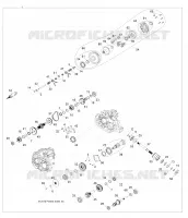 ANTRIEB, MAIN GETRIEBEGEHÄUSE INTERNALS