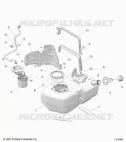 KRAFTSTOFFSYSTEM, FUEL TANK ASM.