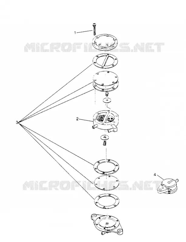 BENZINPUMPE ASSEMBLY  SL 650 B954058 (4930483048C006)
