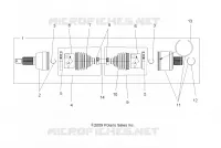 DRIVE TRAIN, DRIVE HINTERWELLE
