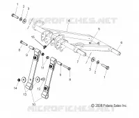 FRONT Drehmomentarm