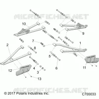 FRONT SUSPENSION CONTROL ARMS