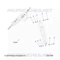 SUSPENSION, SHOCK MOUNTING (IFS)