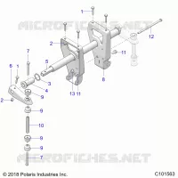 SUSPENSION, DREHSTAB