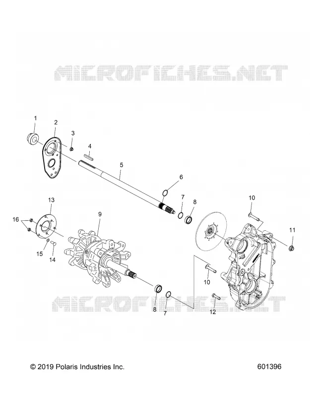 DRIVE TRAIN, JACKSHAFT AND ANTRIEBSWELLE
