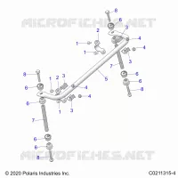 SUSPENSION, STABILISATORSTANGE