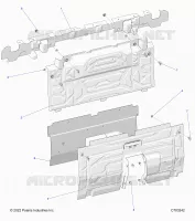 KAROSSERIE HINTEN CLOSEOFF, CENTER PANELS