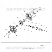 ANTRIEB, REAR GEARCASE INTERNALS