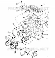 ZYLINDER  500 EFI 0952774, EFI SKS 0952574,   EFI SKS PT 0952974, (4929052905C011)