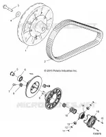 ANTRIEB, SECONDARY CLUTCH