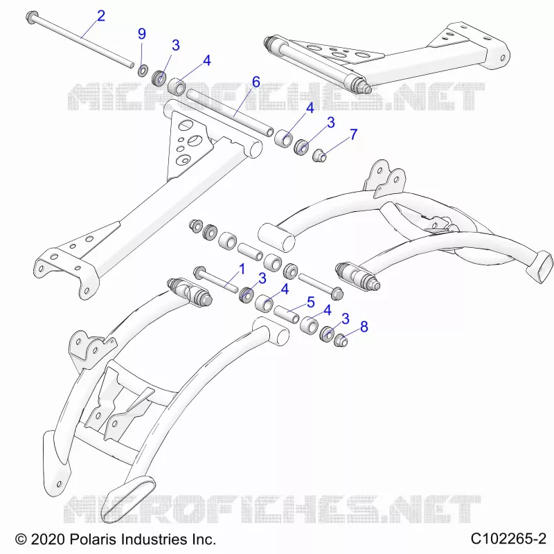 HINTERRADAUFHÃ„NGUNG CONTROL ARM, MOUNTING