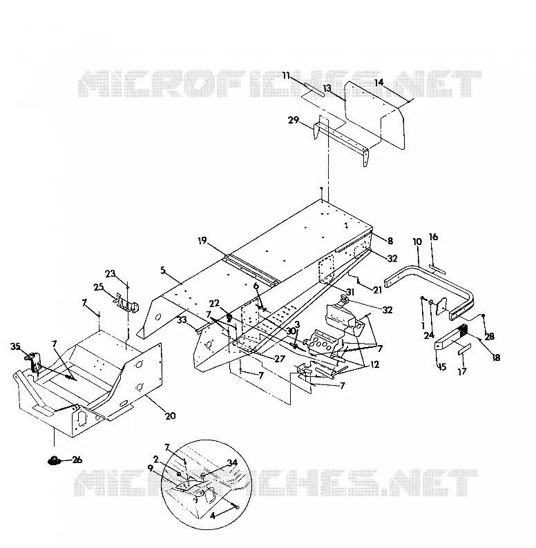 TUNNEL ASSEMBLY 650 (4921312131001A)
