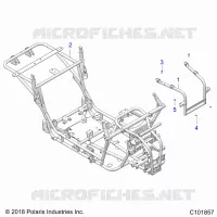 CHASSIS, MAIN RAHMEN