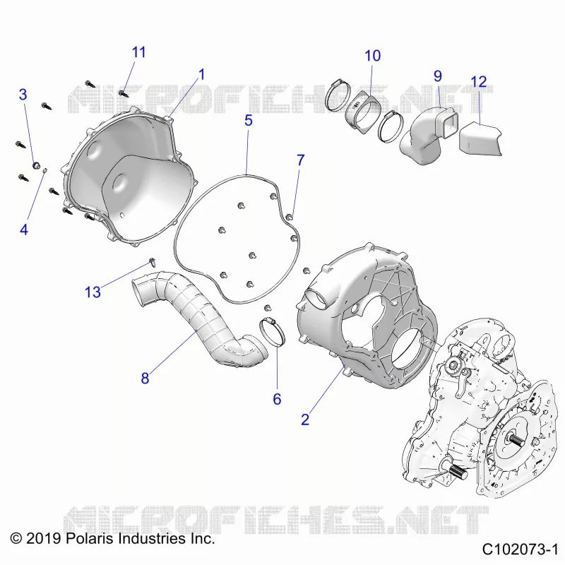 BODY, CLUTCH COVER