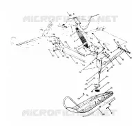 FRONT SUSPENSION AND SKI  650 RXL (4919531953007A)