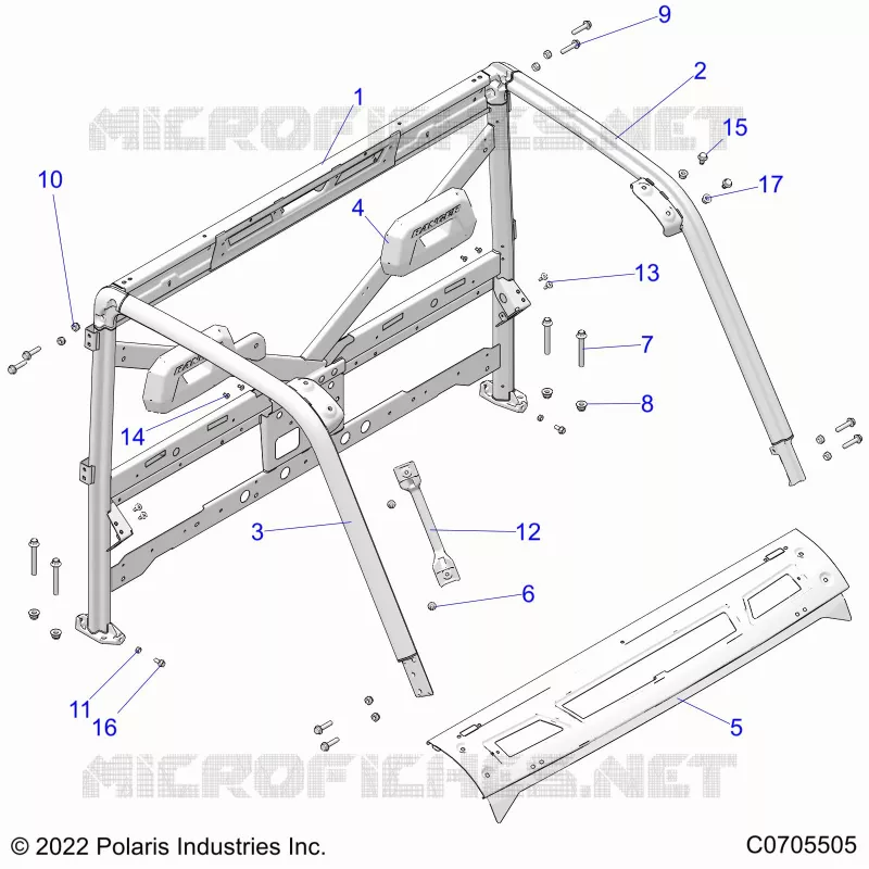 CHASSIS, CAB RAHMEN
