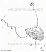 ANTRIEB, FRONT GEARCASE MOUNTING