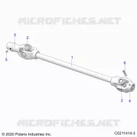 ANTRIEB, FRONT PROP SHAFT