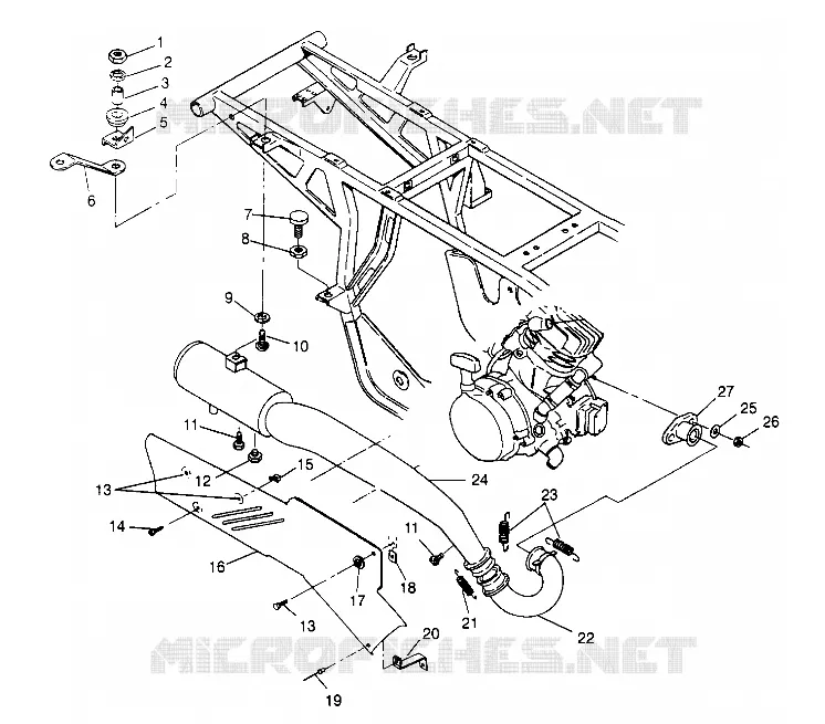 ABGASSYSTEM  4X4 400L W948140 (4926772677A010)