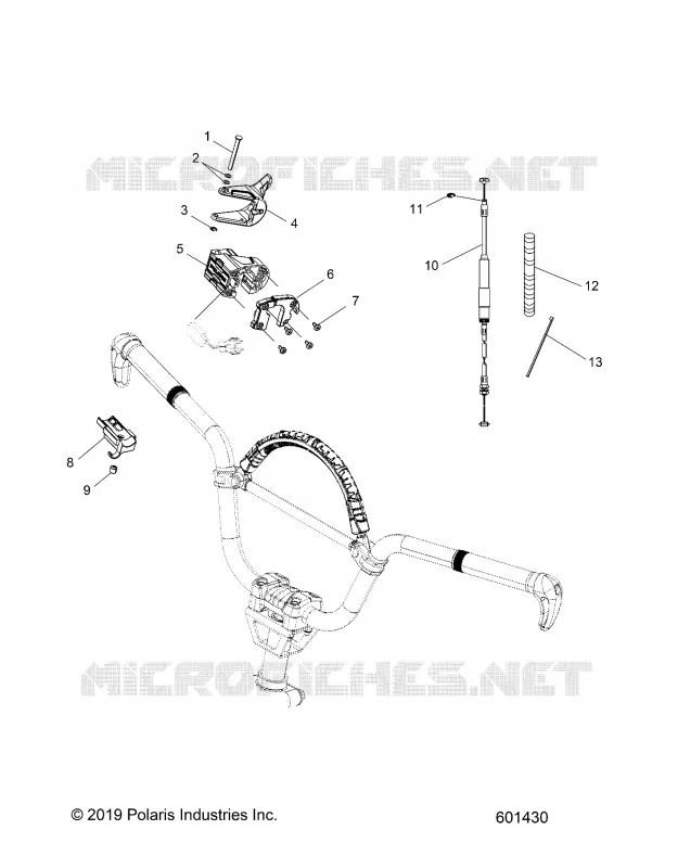 MOTOR, THROTTLE CONTROL ASM.