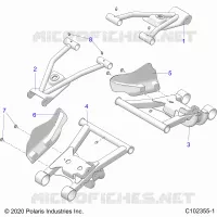 SUSPENSIONDLE CONTROL ARMS