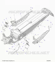 CHASSIS, CLUTCH GUARD, FOOTRESTS, AND RUNNINGBOARDS
