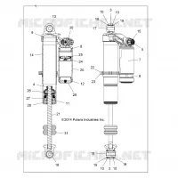 FRONT SUSPENSION SCHOCK INTERNALS
