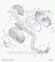 ANTRIEB, CLUTCH COVER AND DUCTING